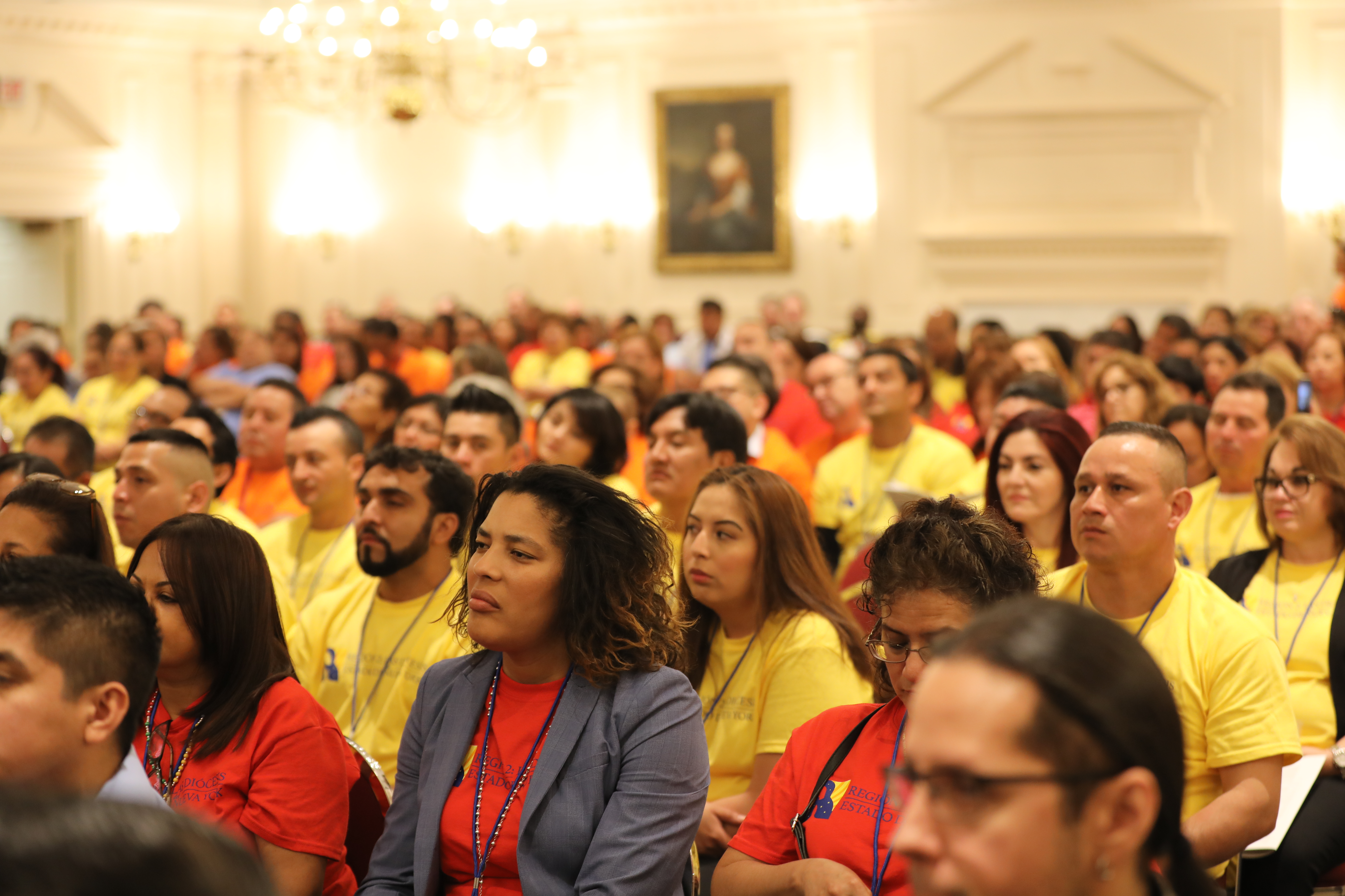 Representatives gather June 23 during the Region II encuentro held June 22-24 in Albany, New York. (CNS/AGC Media/Courtesy of Cesar Gonzalez)