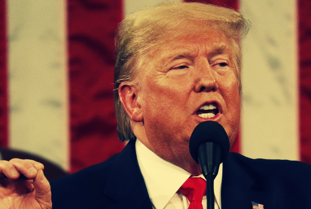 President Donald Trump delivers his State of the Union address Feb. 4 at the Capitol in Washington. (CNS/Leah Mills, pool via Reuters)