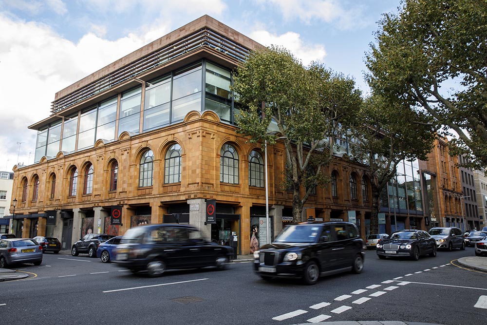 Recent Vatican indictments on charges ranging from embezzlement to money laundering and abuse of office stem from investigations into the Vatican purchase of this building at 60 Sloane Avenue in the Chelsea neighborhood in London. (CNS/Tolga Akmen)