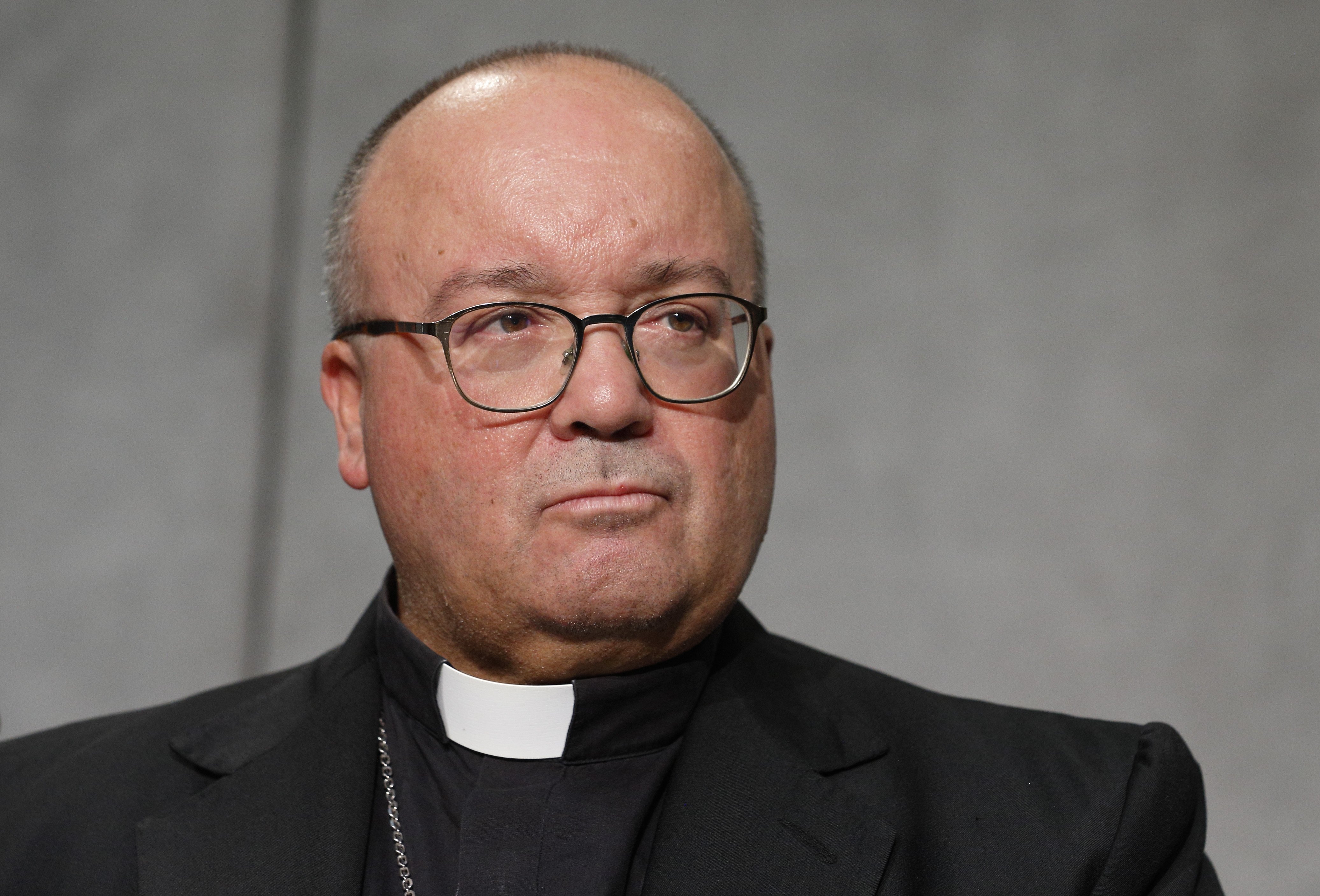 Archbishop Charles Scicluna of Malta attends a news conference at the Vatican in this Oct. 8, 2018, file photo (CNS photo/Paul Haring)