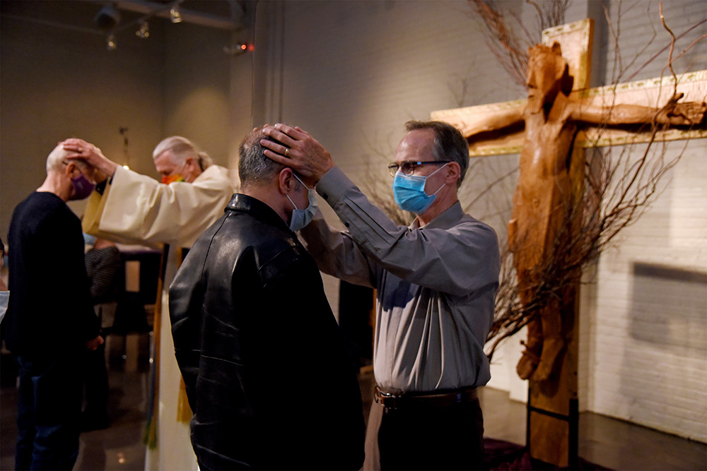 The reconciliation service at the Community of St. Peter in Cleveland during Lent 2022 (Courtesy of Community of St. Peter)