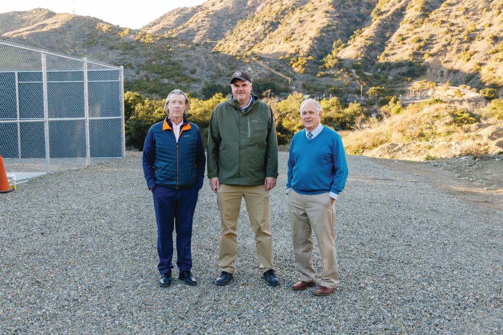 Lawrence Youngblood, Mark Kretschmer and biologist Thomas Kaiser,