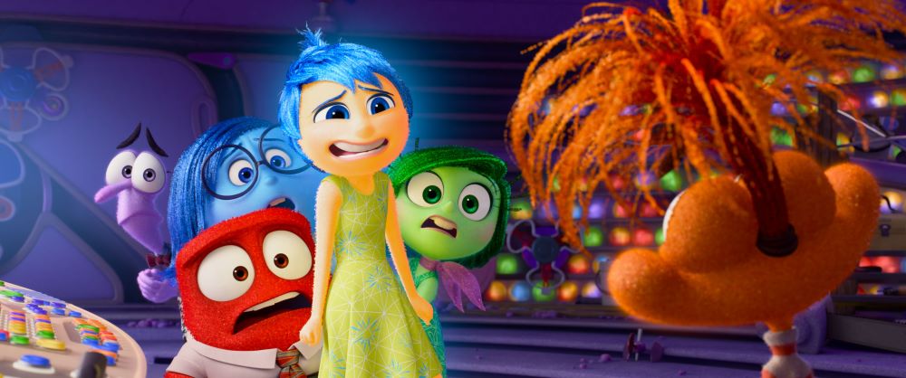 The original "Inside Out" followed 11-year-old Riley as she navigated new and uncomfortable emotions that arose from her family's cross-country move. The sequel picks up with Riley on the cusp of puberty and dealing with newfound anxiety. (Walt Disney Studios)