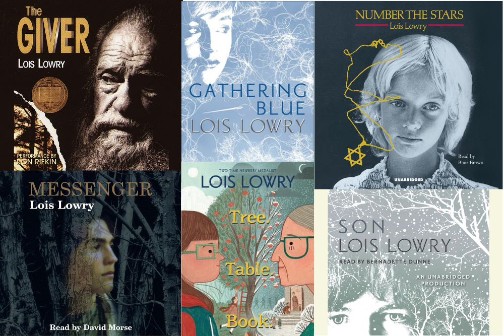 Six of Lois Lowry's books