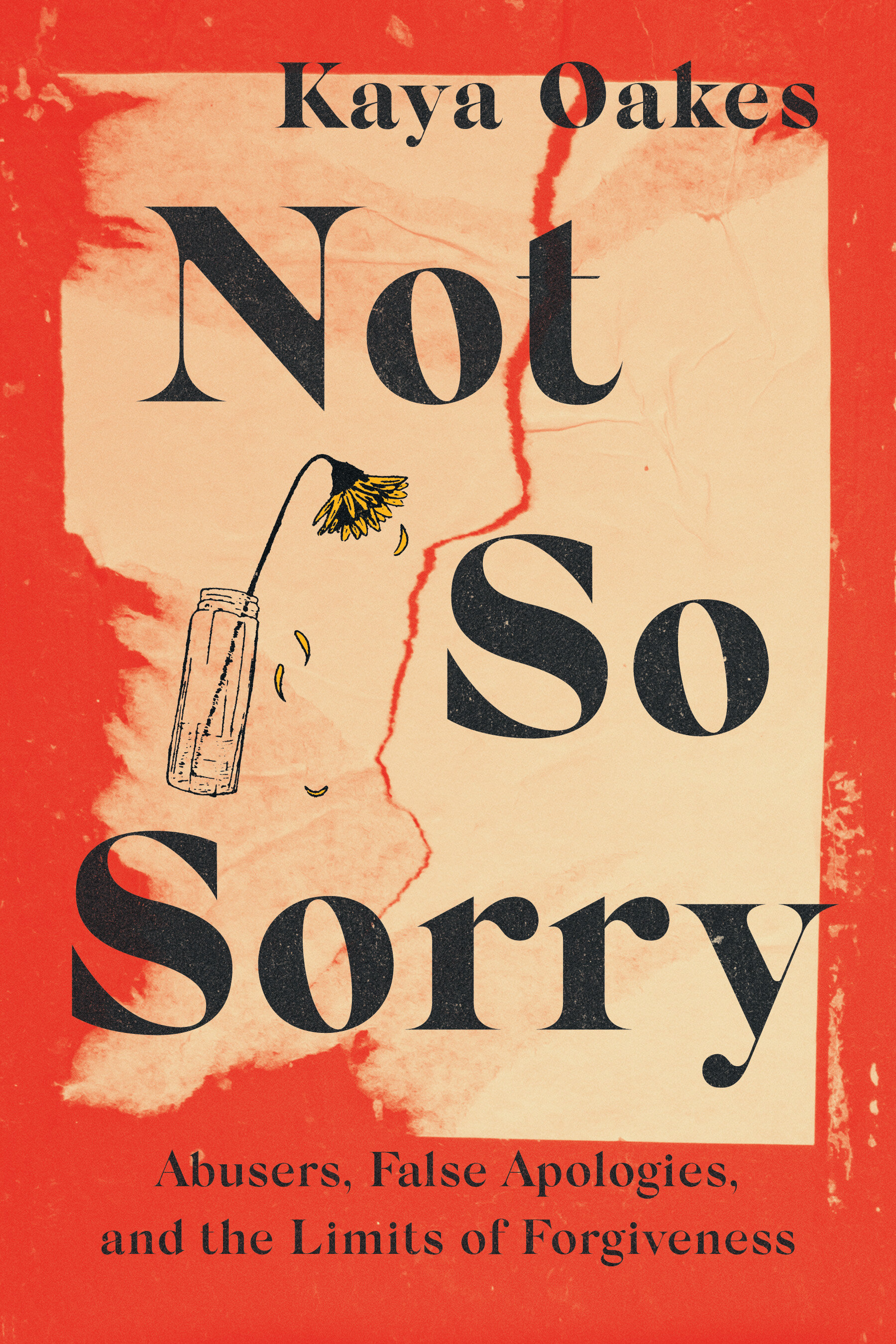 Cover of Not So Sorry by Kaya Oakes