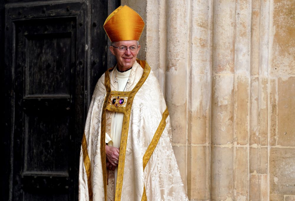 Former Anglican Archbishop Justin Welby of Canterbury 