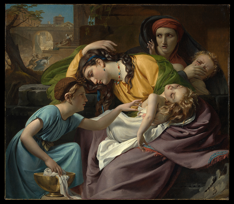 "The Massacre of the Innocents," an 1824 painting by François Joseph Navez (Metropolitan Museum of Art)