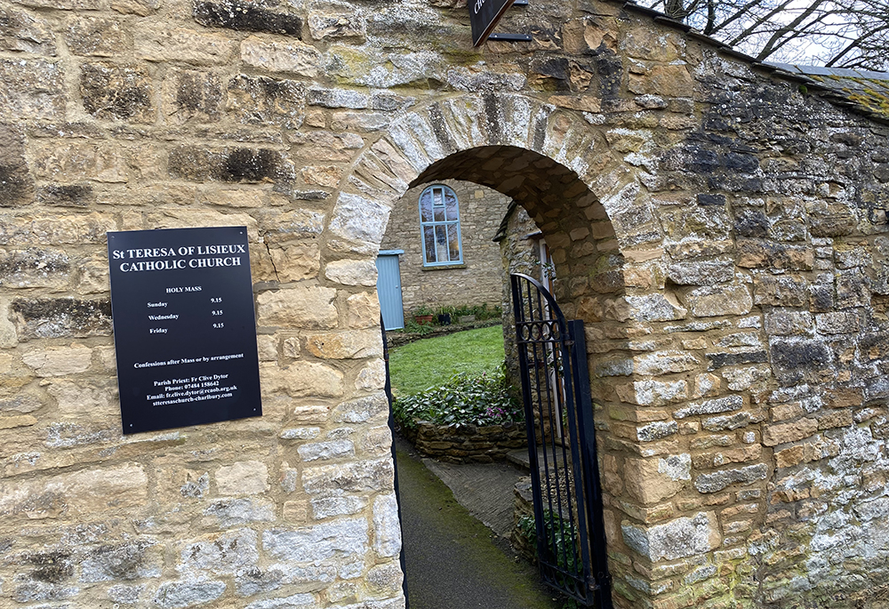 St. Teresa of Lisieux Church is pictured on Jan. 15 in Charlbury, England. Clive Dytor was ordained a Catholic priest by Archbishop Bernard Longley in Birmingham in September 2020, taking over St. Teresa's, Charlbury, and the neighbouring parish of Holy Trinity, Chipping Norton, in May 2023. (Jonathan Luxmoore)