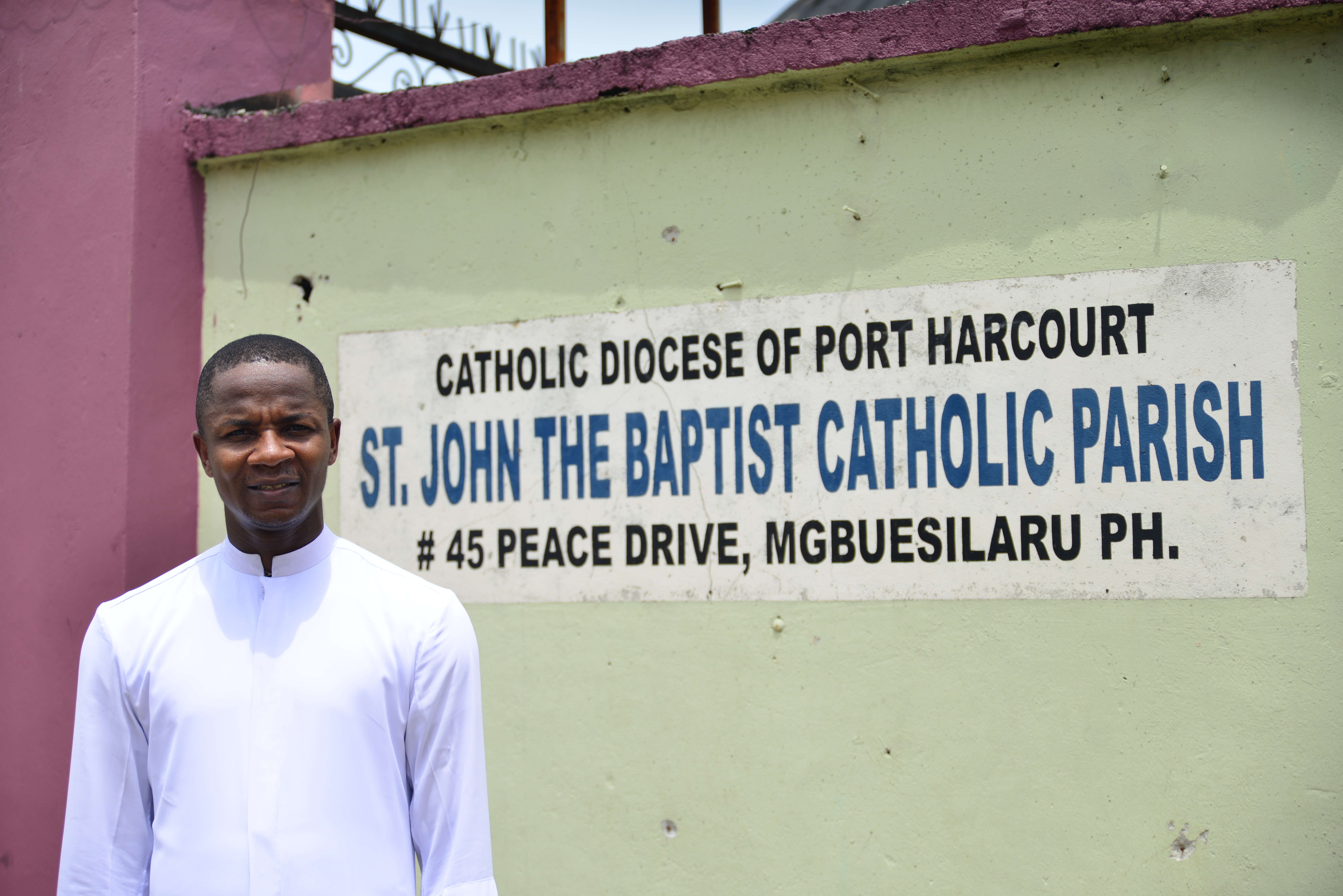 Baue Great, a Catholic seminarian in Port Harcourt, a city in Nigeria's oil-rich region, said multinational oil companies should be held accountable for spills in local communities.