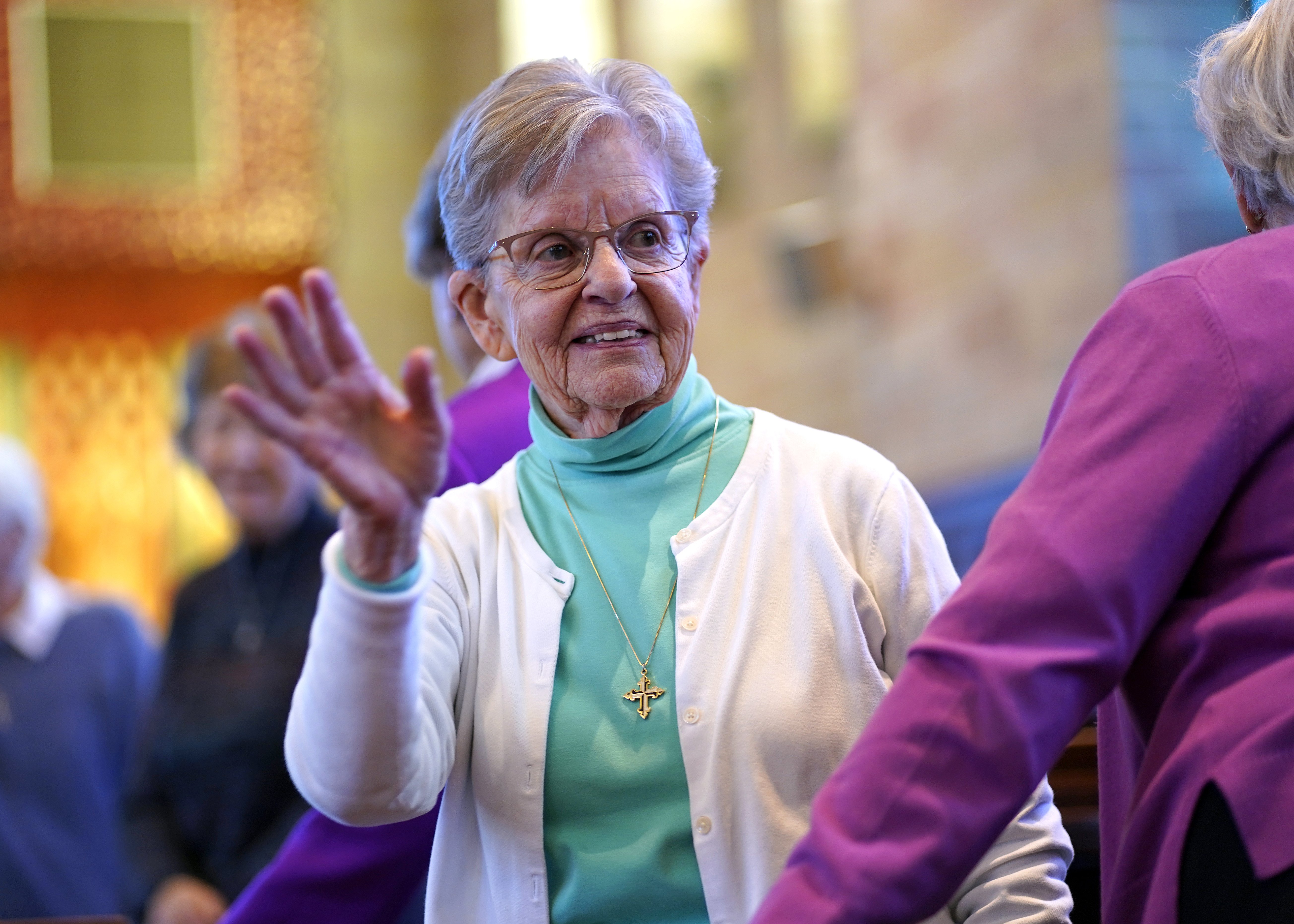 Sister Margaret Kavanagh of the Sisters of St. Dominic of Amityville, N.Y.N.Y.