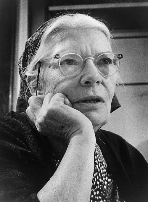 Dorothy Day, co-founder of the Catholic Worker movement, pictured in an undated photo (CNS/Courtesy of the Milwaukee Journal)