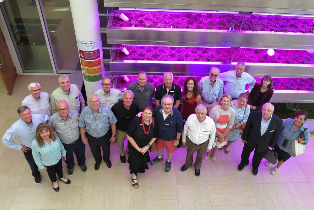 Participants in the Ignatian Legacy Fellows Program, seen here in Chicago, learn about the global network of the Society of Jesus while exploring the "second stage of life" guided by the spiritual exercises of St. Ignatius. (Lauren De Veau)