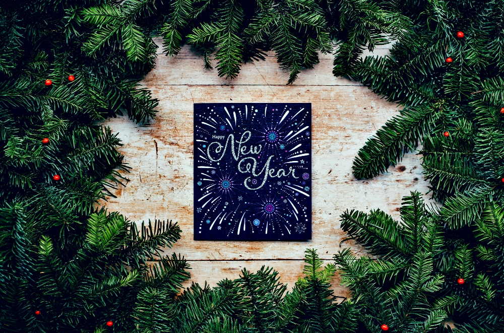 Happy New Year (Unsplash/Annie Spratt)