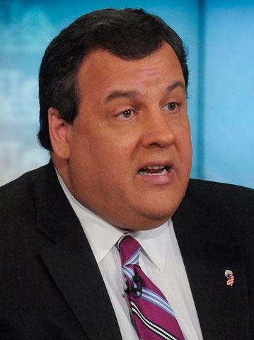 Gov. Chris Christie (CNS/Courtesy of NBC/William B. Plowman)