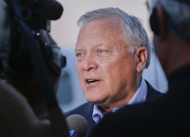 Georgia Gov. Nathan Deal is seen in Atlanta in this 2014 file photo. (CNS/Erik S. Lesser, EPA)