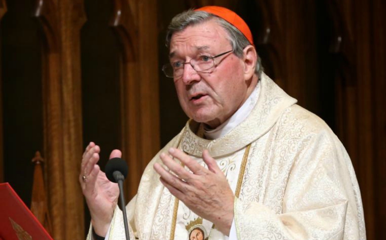 Australian Cardinal George Pell celebrates Mass in 2014 in Sydney. (CNS/Jane Dempster, EPA)