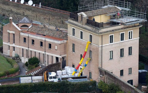 The 'Mater Ecclesiae' convent on Vatican grounds