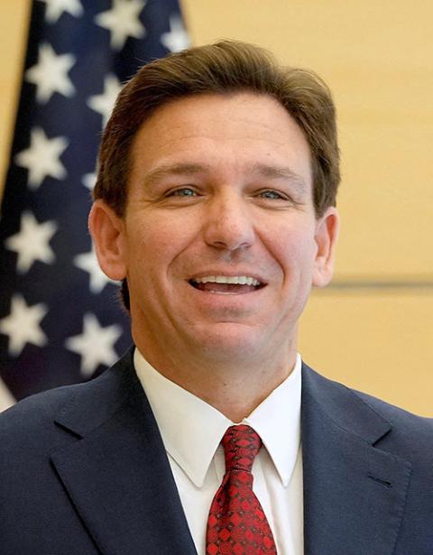 Florida Gov. Ron DeSantis (OSV News/Kimimasa Mayama, pool via Reuters)