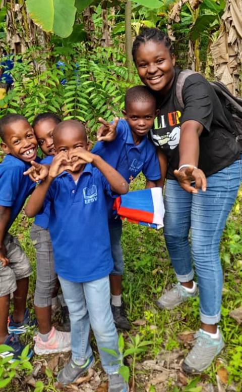 Children in the Diocese of Jérémie, Haiti (Courtesy of Joseph Gontrand Décoste)