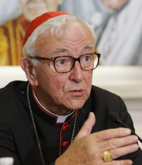 Cardinal Vincent Nichols of Westminster is president of the bishops' conference of England and Wales. (CNS/Paul Haring)