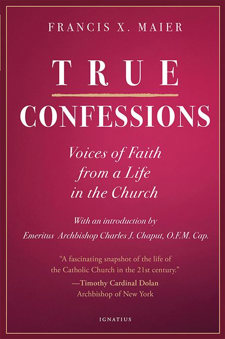 Cover to "True Confessions: Voices of Faith from a Life in the Church"