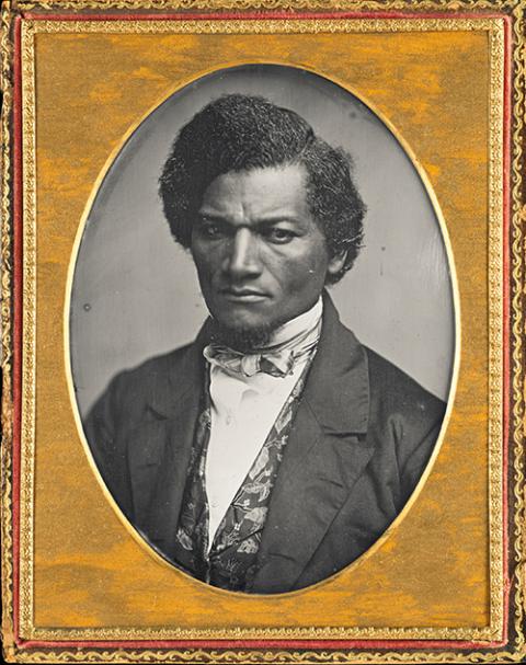 A daguerreotype of Frederick Douglass, circa 1847-52 (Art Institute of Chicago)