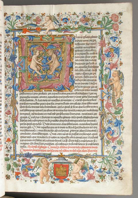 Spanish translation of St. Augustine's "City of God" by Cano de Aranda (Museum Accession/Metropolitan Museum of Art)