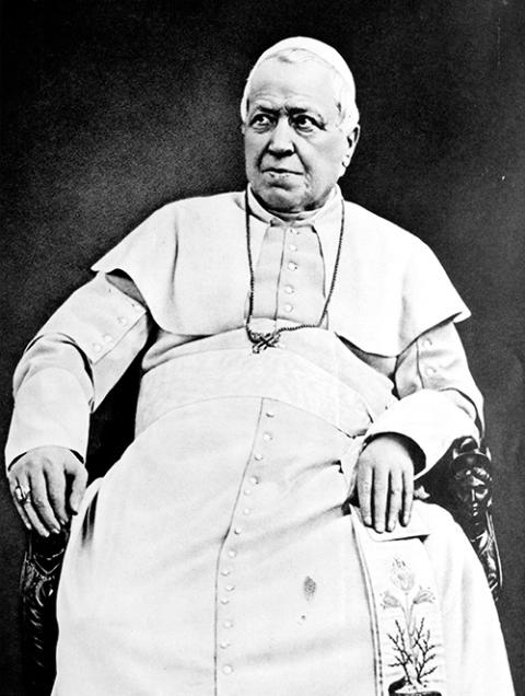 Pope Pius IX, who reigned 1846-78 (CNS file photo)