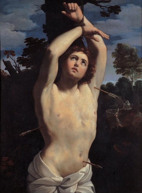  Saint Sebastian (1615) by Guido Reni (public domain)