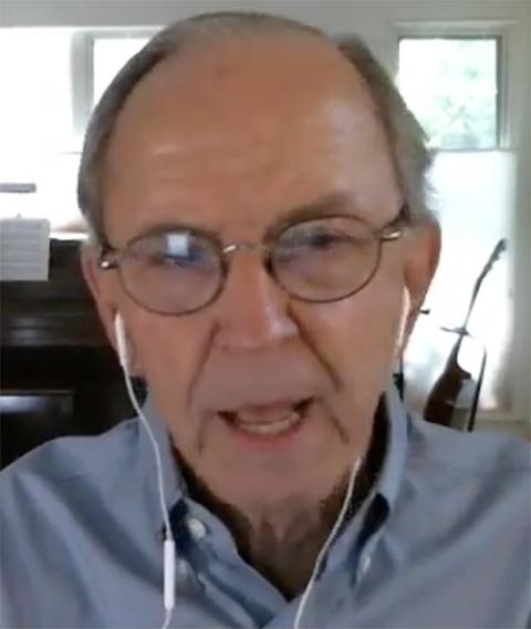 Charles Coble of Orange-Chatham Interfaith Care for Creation in North Carolina (EarthBeat screenshot)