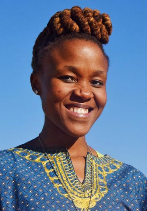 Lydia Lehlogonolo Machaka, energy and climate officer for the Catholic development network CIDSE, said the IPCC report puts urgency around climate change back on the international agenda. (Courtesy of CIDSE)