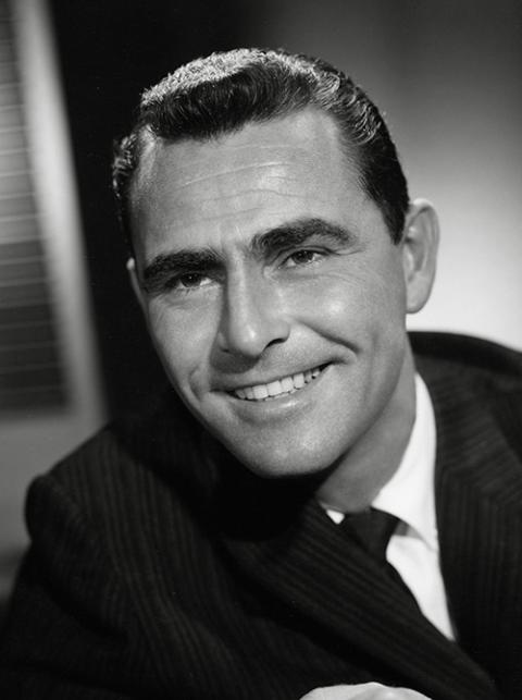 Rod Serling, creator of ''The Twilight Zone,'' pictured in circa 1959 photo (Newscom/Zuma Press/Avalon)