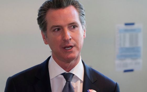 California Gov. Gavin Newsom is seen in Sacramento in this 2020 photo. (CNS/Reuters/Gabriela Bhaskar)