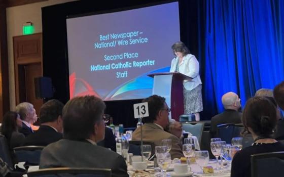 National Catholic Reporter won second place for best national newspaper at the 2024 Catholic Media Awards, announced June 21 at the Catholic Media Association's conference in Atlanta. (Laure Kruppe)
