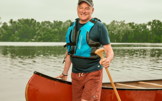 U.S. Sen. Tim Kaine paddled 348 miles on the James River as part of a three-year project that also included hiking the Appalachian 