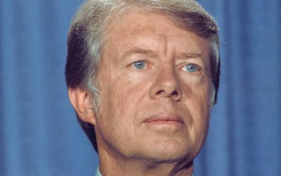 Jimmy Carter in an undated photo taken during his 1977-81 presidency (Library of Congress/Bernard Gotfryd)