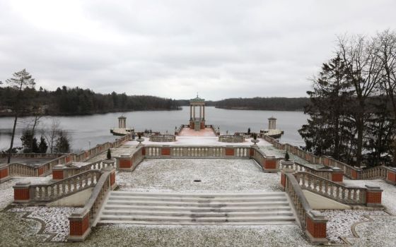 This photo, taken Jan. 2, 2019, shows part of the campus of Mundelein Seminary at the University of St. Mary of the Lake in Illinois, near Chicago. (CNS/Bob Roller)