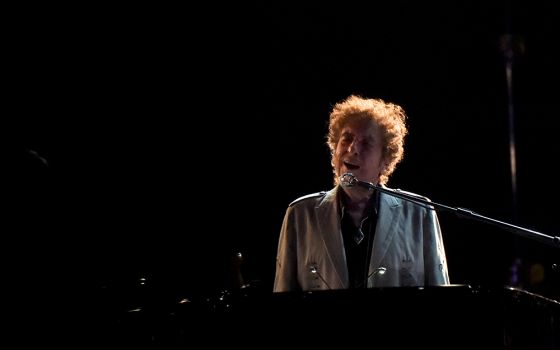 Bob Dylan performs during the Firefly Music Festival June 17, 2017, in Dover, Delaware. (Newscom/Reuters/Mark Makela)