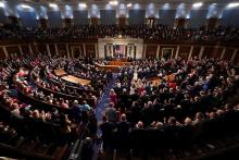 U.S. President Donald Trump addresses a joint session of Congress at the U.S. Capitol in Washington March 4, 2025. (OSV News/Reuters/Kevin Lamarque)